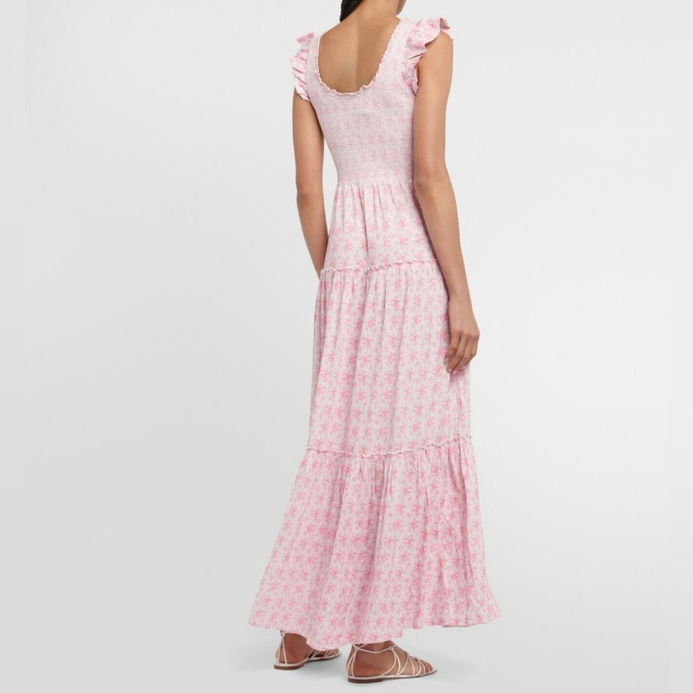 LoveShackFancy Chessie Dress - Rose Patch - Picture 5 of 6